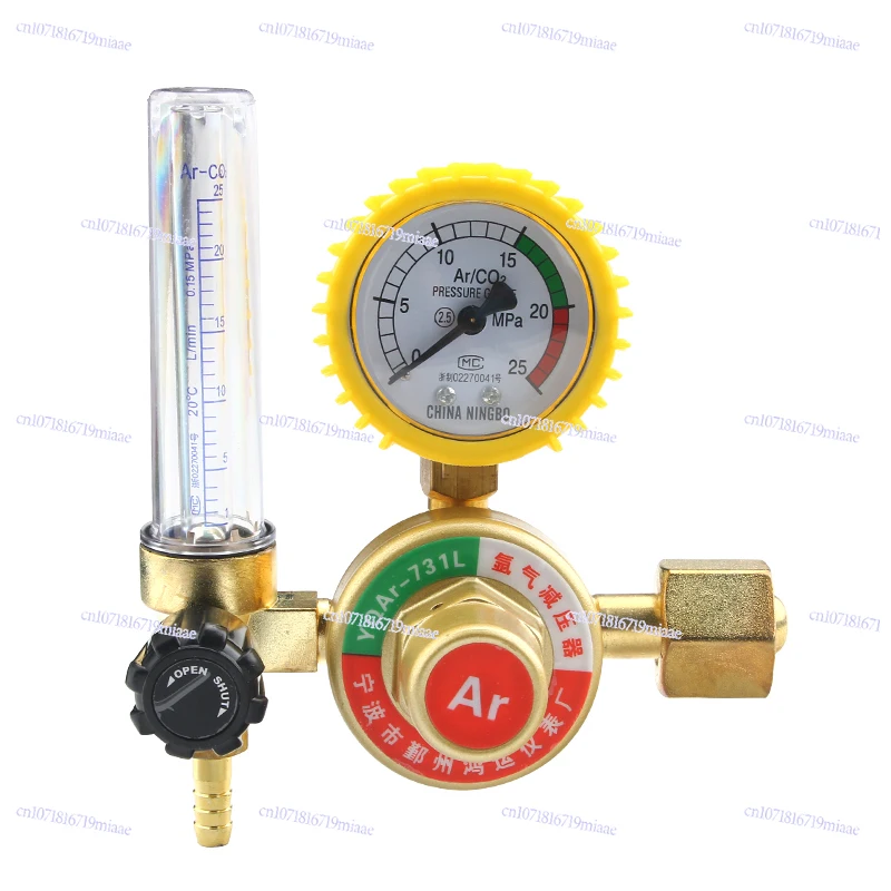 صمام تخفيض ضغط الأرجون، مقياس الأرجون الموفر للطاقة والغاز، مقياس الضغط المقاوم للصدمات والمضاد للسقوط #4