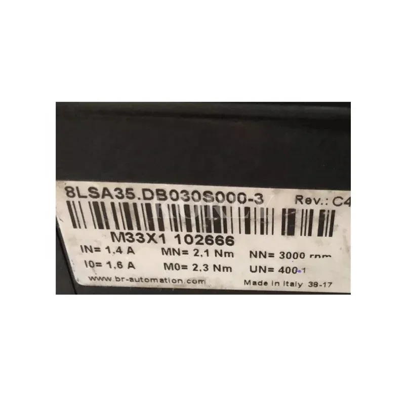 

Для серводвигателя B&R 8LSA35.DB030S000-3, оригинал, в наличии