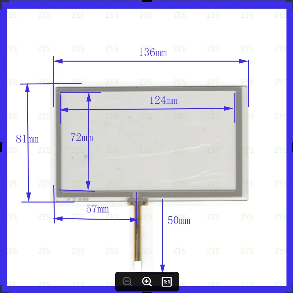 

ПОСТА AE1086 136*81 мм 4-проводная резистивная сенсорная панель AE 1086 совместимый навигатор 136*81 СЕНСОРНЫЙ ЭКРАН СТЕКЛО