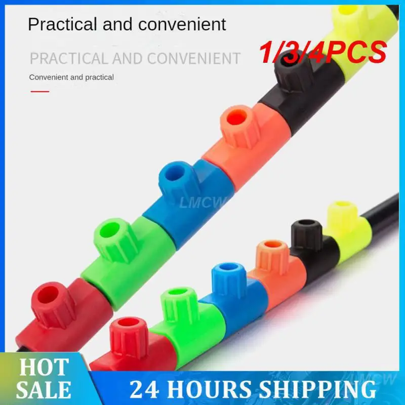 1/3/4PCS Fishing Tools Convenient Insertion And Closing Silicone Connector Fish Hook Fixator Simple Fishing Tackle