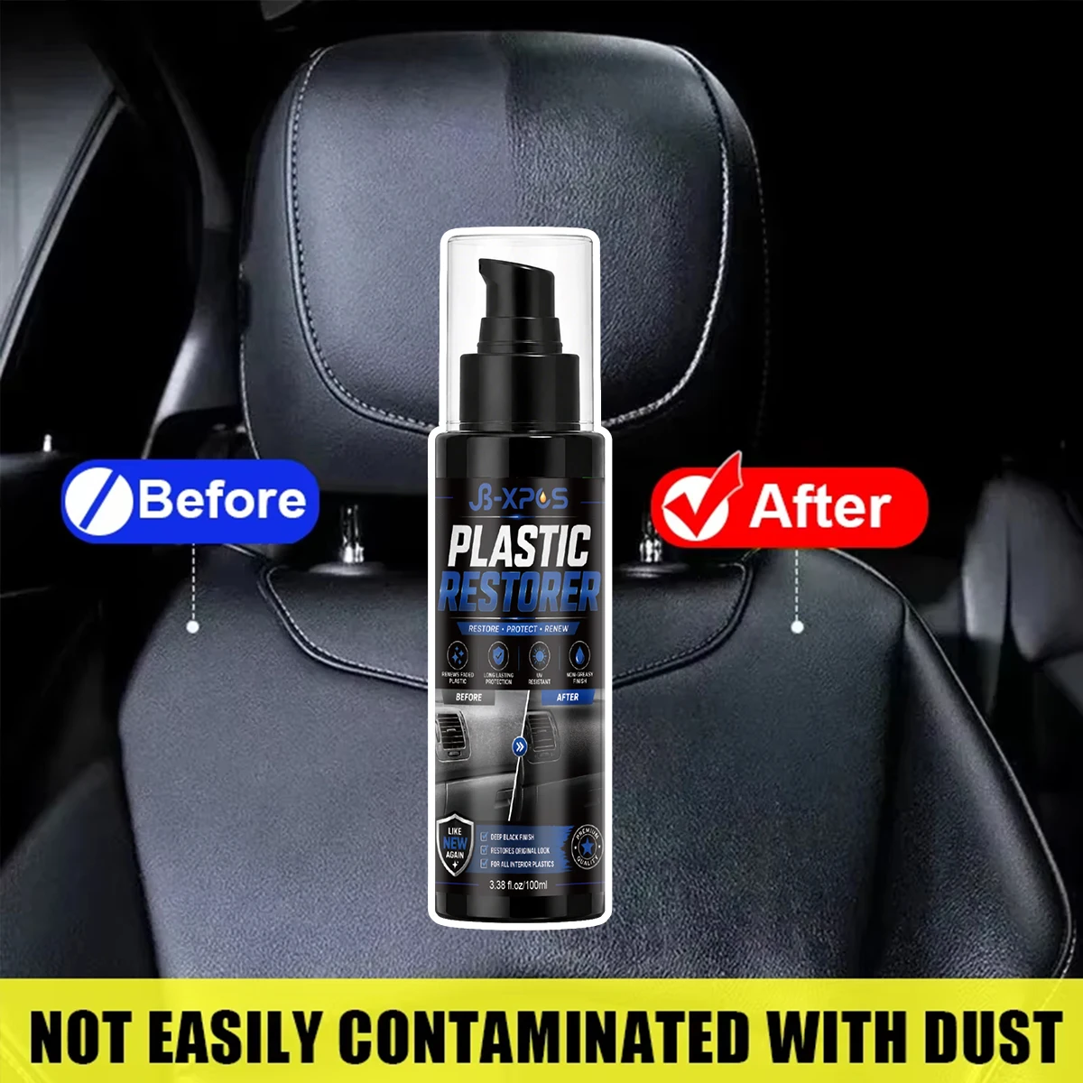Restaurateur de plastique auto - Trim Restorer Plastic avis et prix