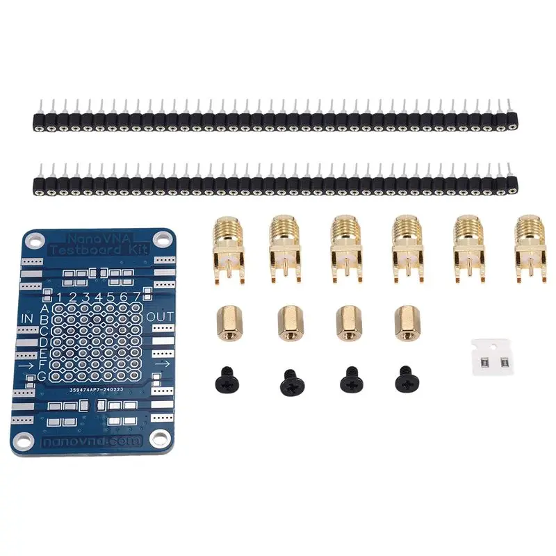 B23B Nanovna Test Board Kit VNA Test Demo Board Vector Network Analyzer Test Board