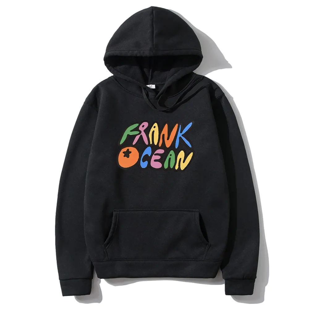 

Rapper Frank Hip Hop Vintage Print Hoodie Male Ocean Fashion Pullover Tracksuit Men Women Blond Oversized Fleece Cotton Hoodies