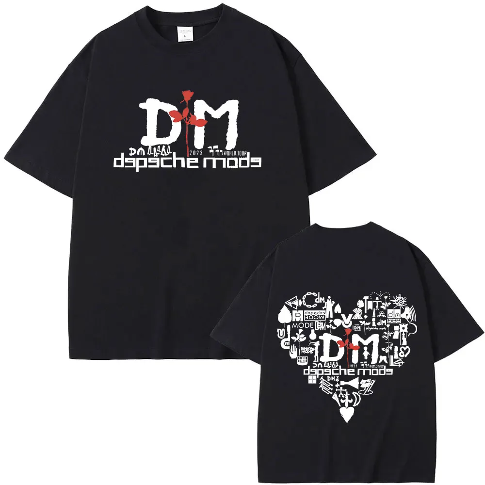Depeches Memento Mori T Shirts Graphic Printing Pure Cotton Tees Women Men High Quality Fashion Clothing Streetwear Comfort Tops