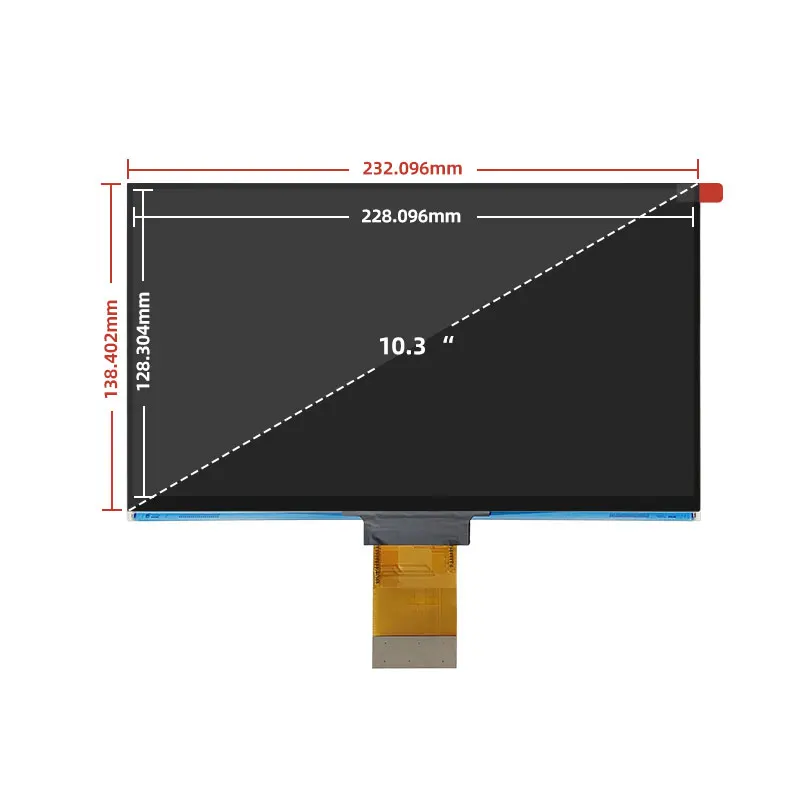 Imagem -02 - Wisecoco 10.3 Polegada 8k Monocromático Tela Mono Lcd 3d Impressora Painel de Exibição 7680*4320 Placa de Controle