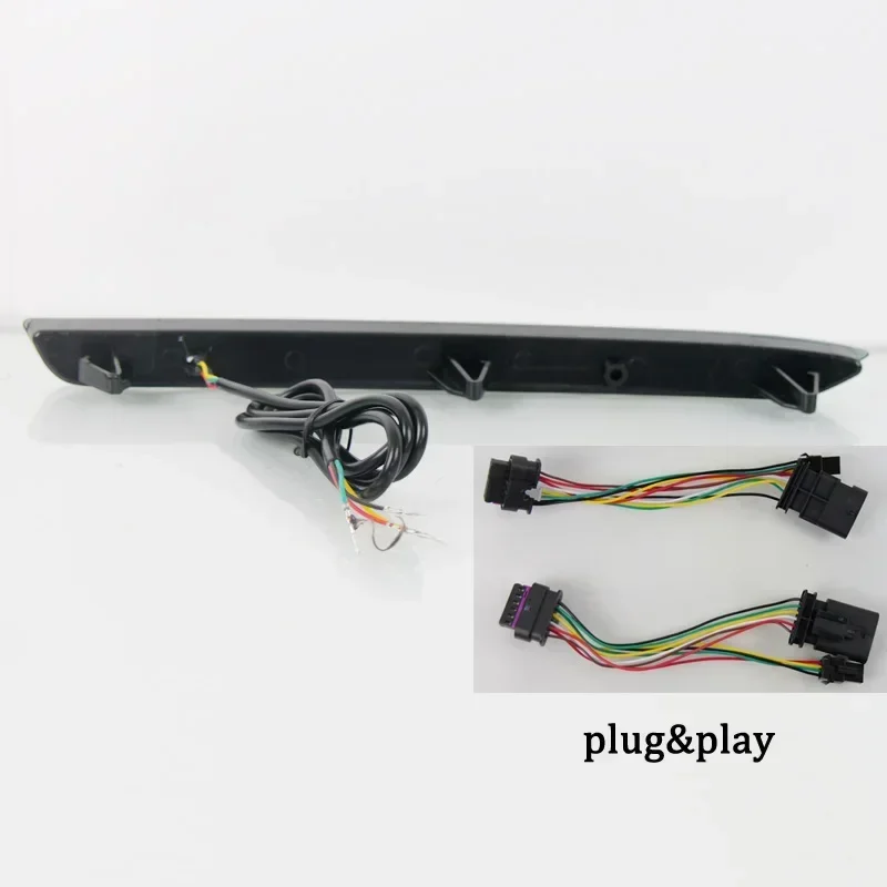 Car LED 12V Rear Bumper Lamps For Cadillac CT-5 2019-2023 Brake Light Turn Signal Backup Reflector Lamp Taillights Car Fog lamp