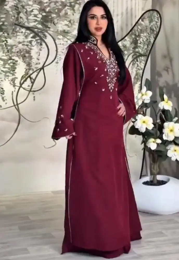 

Customized Red Prom Dresses Off Shoulder Women's Evening Dresses Beadings Crystals Floor Length Slit Formal Occasion Party Gowns