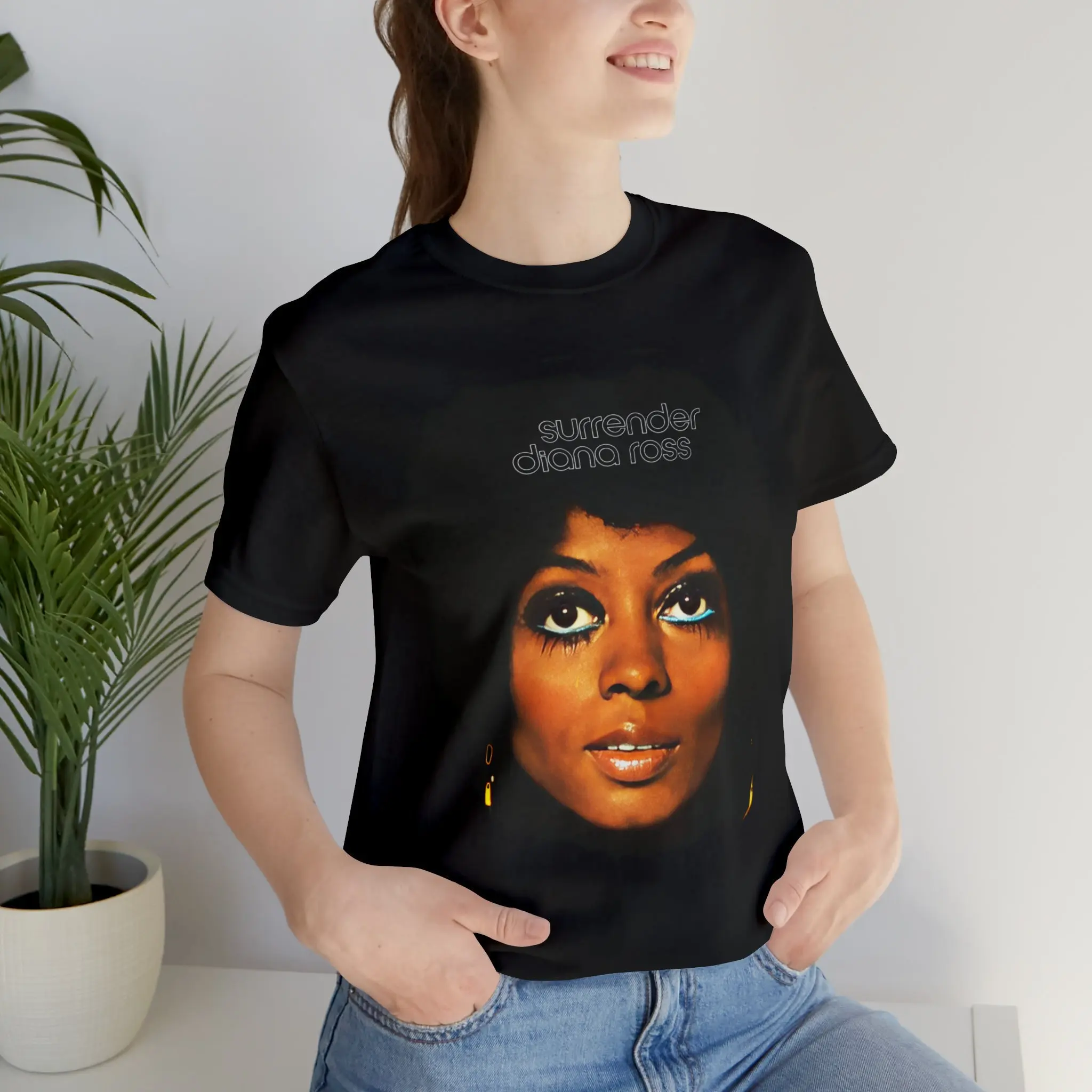 Diana Ross Surrender Album Cover Jersey  T Shirt