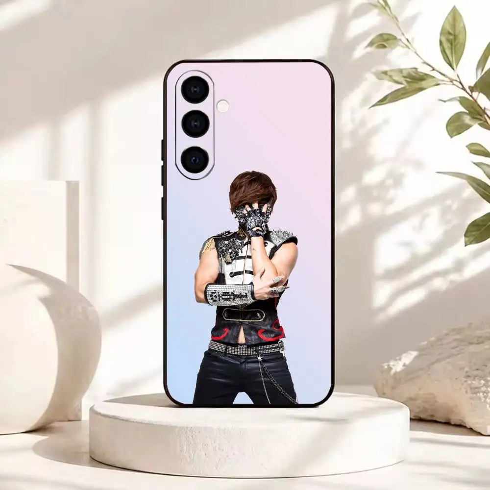 Pop Singer Five-Willow-Dong Murder Smile  Phone Case For Samsung A73 20,21s,22,31,32,52,53,72 Soft Black Shell