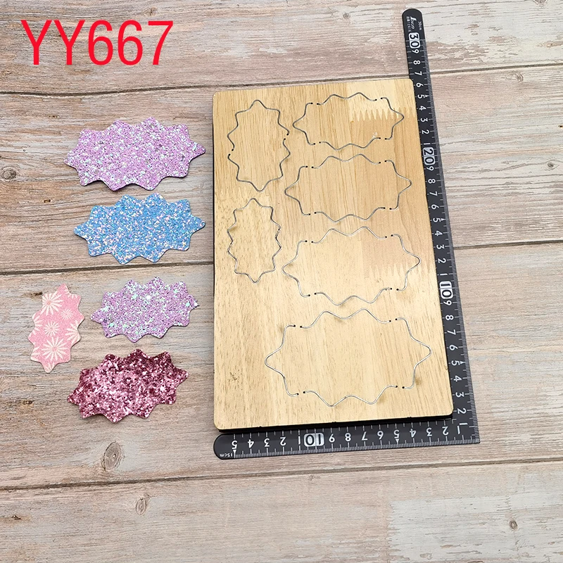 

Hair Clip Yy-667 Yy- Wooden Mold Scrapbook Cutting Dies Suitable For Market General Machines Dies Scrapbooking