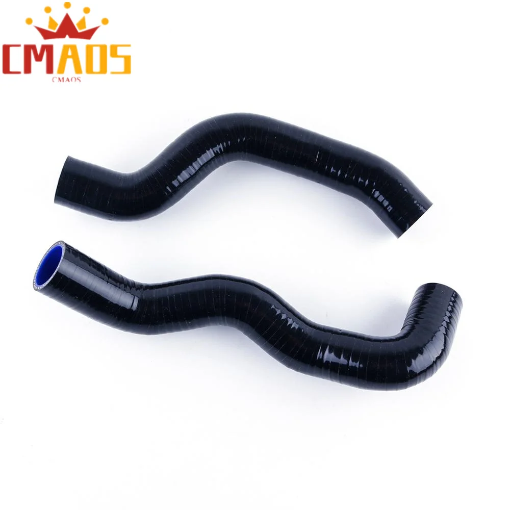 For Nissan Tiida Latio Versa HR16DE 1.6L 2004-2012 Silicone Tube Radiator Hose 2Pcs Kit