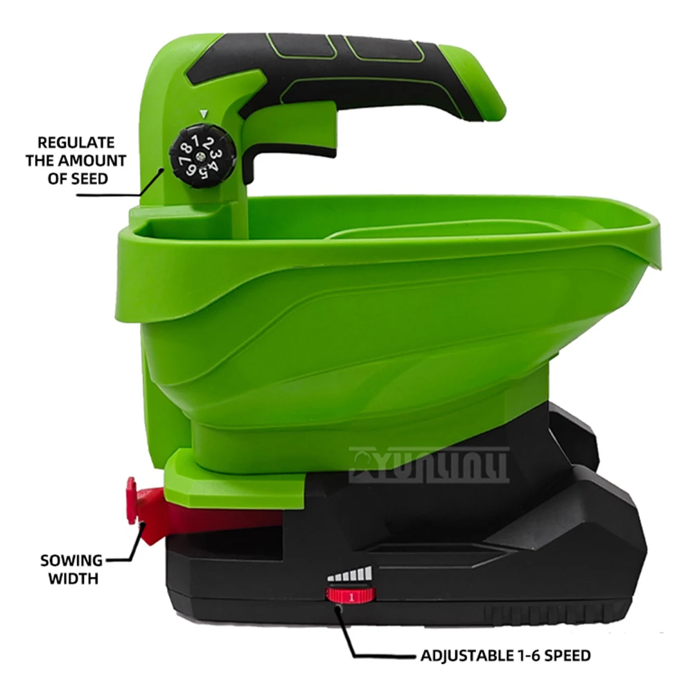 Handheld Agricultural Electric Small Sowing and Feeding Machine Wireless Fertilizer Spreader Feeding Machine