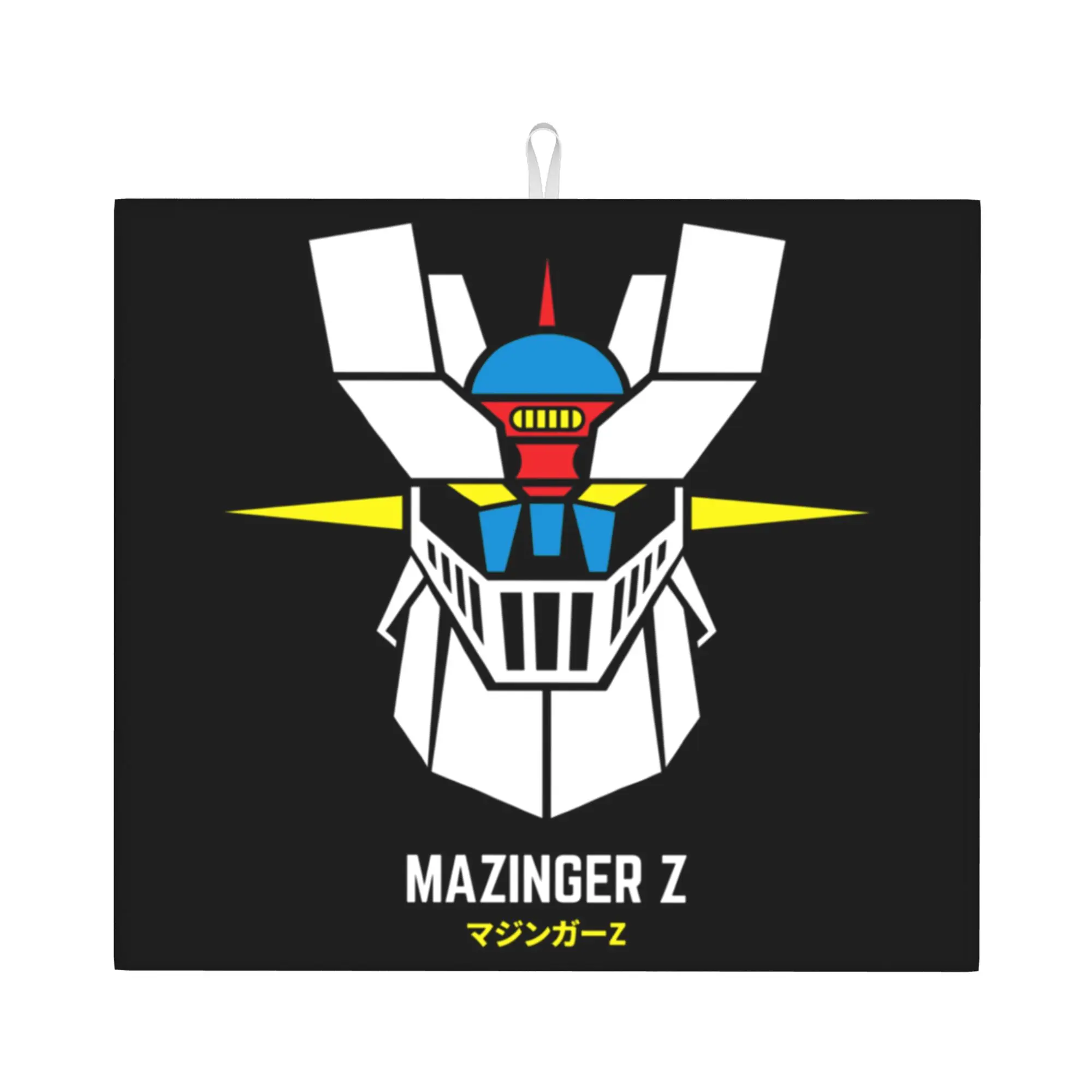 Ufo Robot Grendizer Goldrake Mazinger Z Non‑Slip Waterproof Absorbent Barware Tableware Oil Proof Reusable Mat For Kitchen