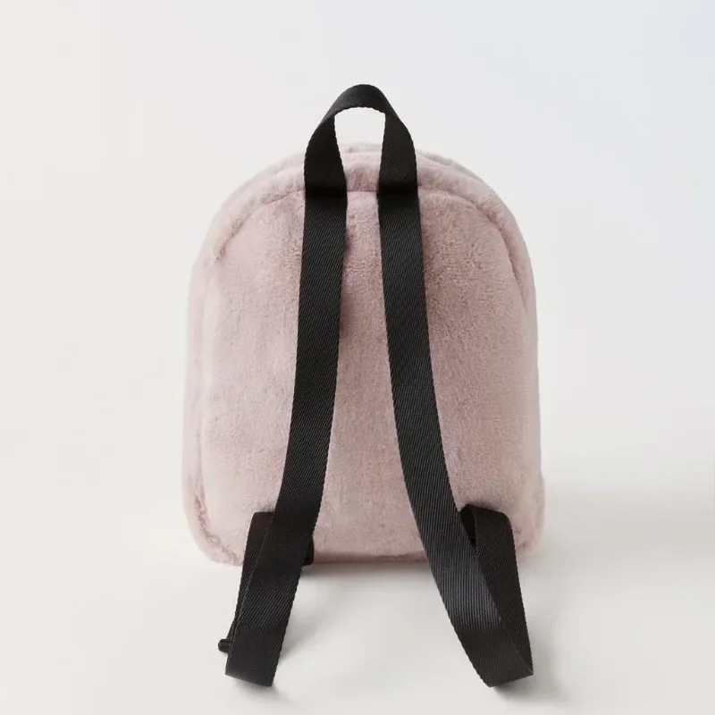 2025 New Backpack Kindergarten Children Bag Girls Disney Stitch Plush Mini Fashion Leisure Traveling Boys Autumn and Winter Gift
