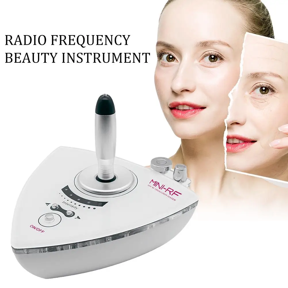 Mini Radiofrekwencjonalny Aparat do Twarzy Radiofrekwencja Lifting Upiększający Esencja do Oczu Trójbiegunowe Urządzenie Urządzenie do Twarzy Napinające P3P6