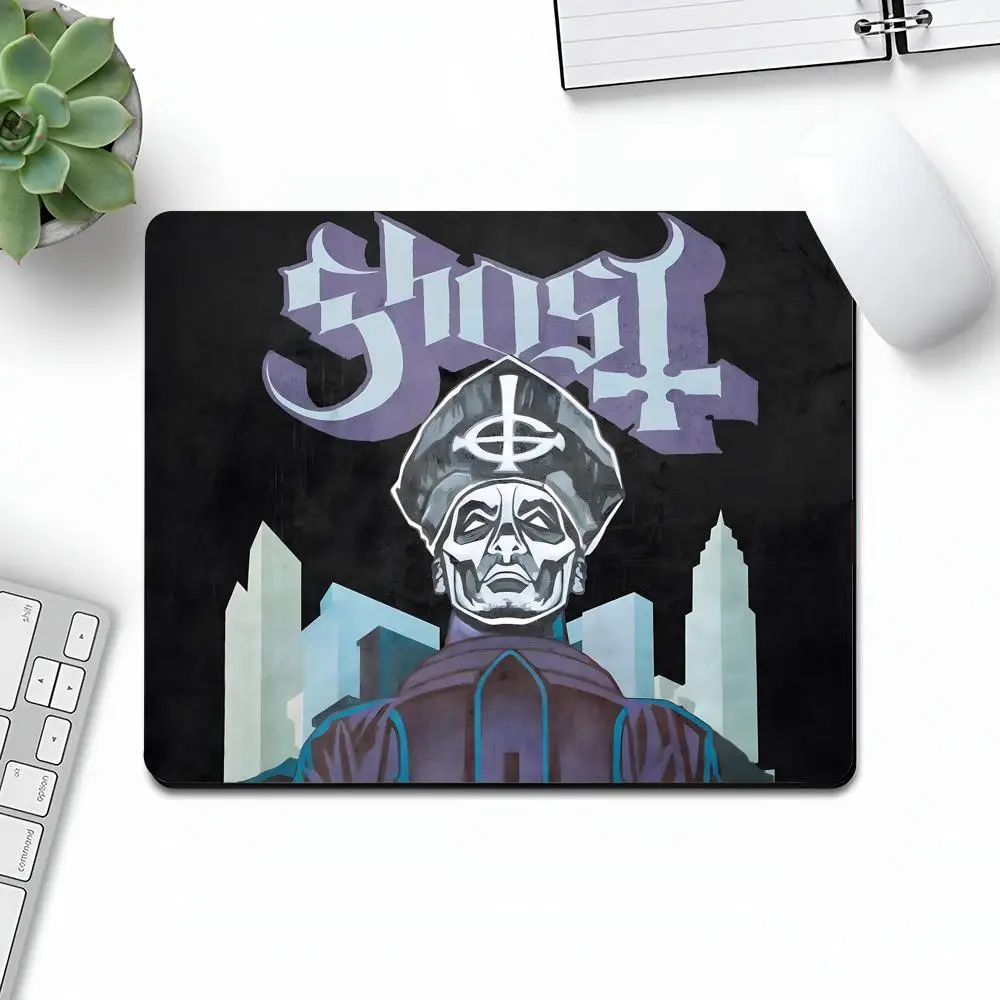 Ghost Band Mouse Pad Birthday Art Gaming Gamer Small Rubber Locking Edge Large Computer MousePad Laptop Desk Pad