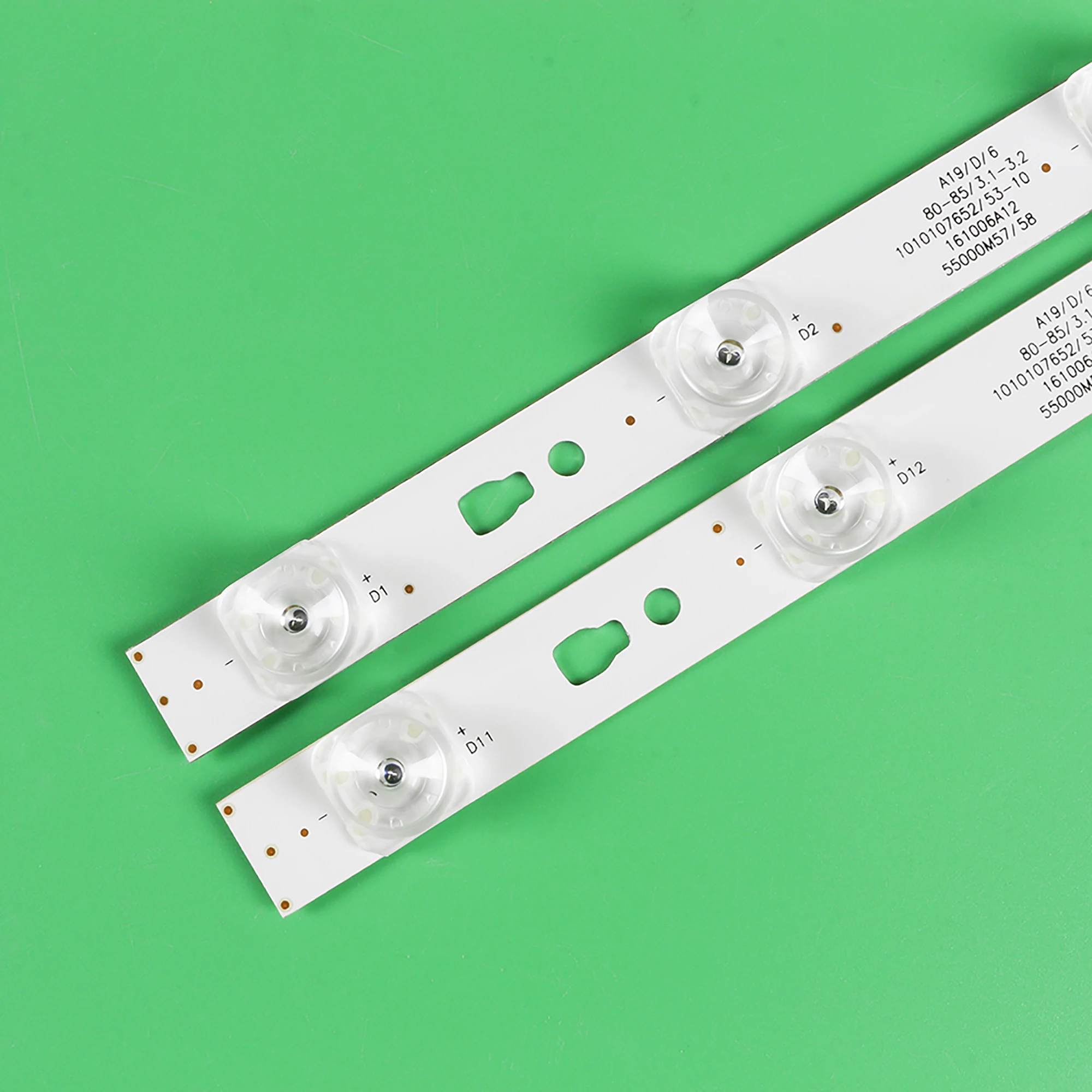 Tira de luz de fundo LED para Toshiba, U55H3, LS55H510X, LS55A51, LS55H510N, LS55H310G, LS55AL88U71, LED55D10A-ZC14AG-01, LED55D10B-ZC14AG-01