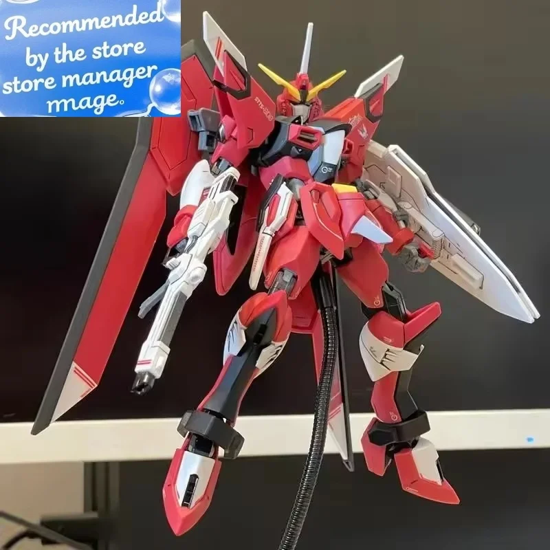 

Immortal Justice ZGMF-X29 HG 1/144 Seed Freedom Assemble A Mecha Модель Фигурка Украшение рабочего стола Детская игрушка Коллекционная