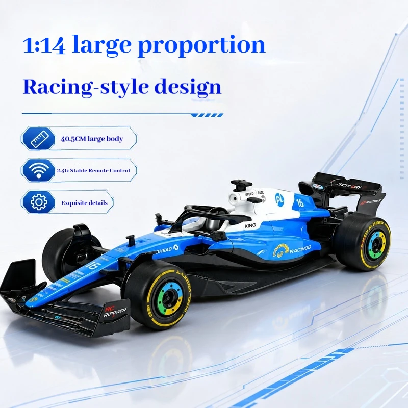Generic Rc  Racing Car 40Cm 1 14 Scale 2 4G Spray Simulation Remote Control Model Vehicle Hobby Gift For Adults 2026 new model