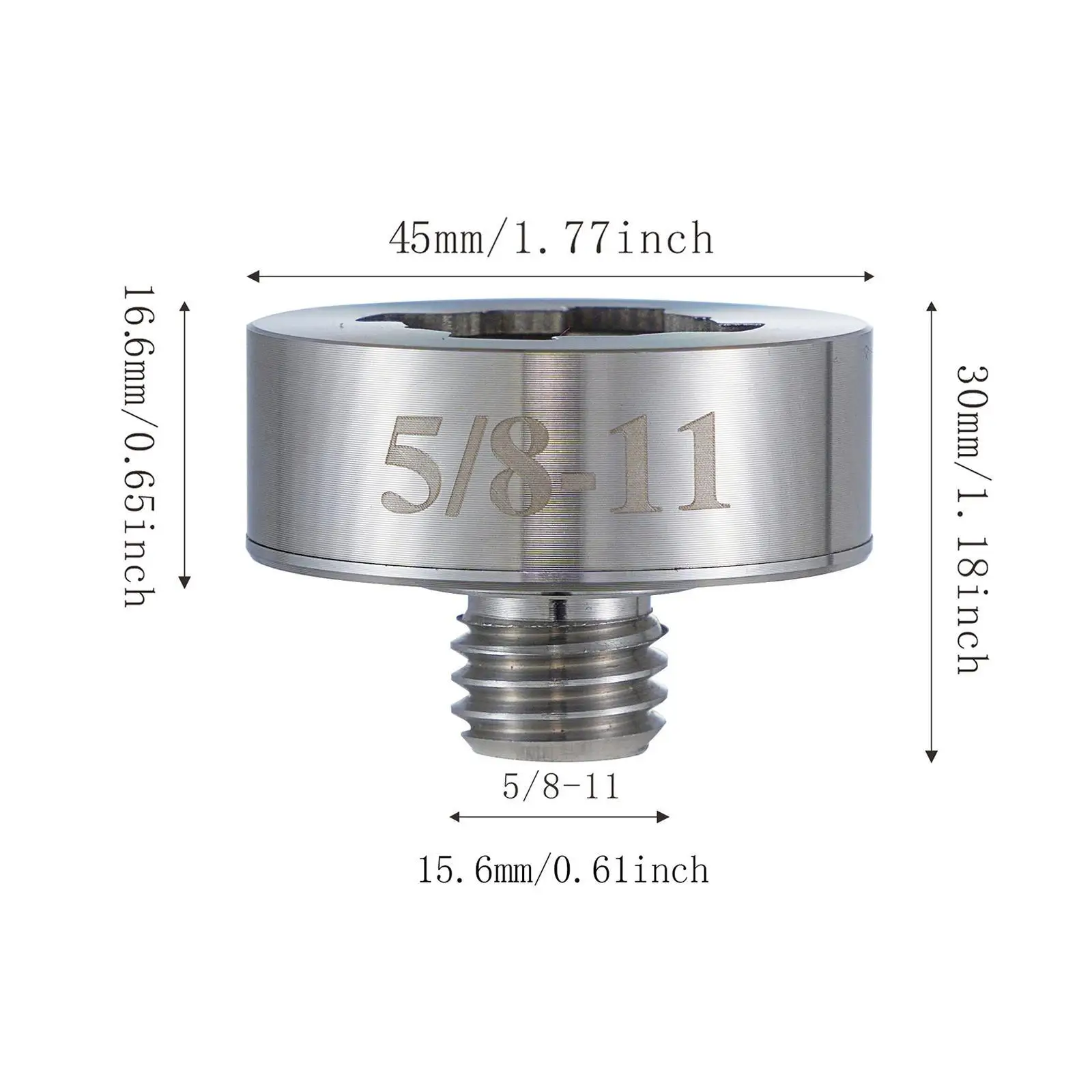 Angle Grinder Adapter Connector for Polish Discs Cutting Blades Drum Wheels