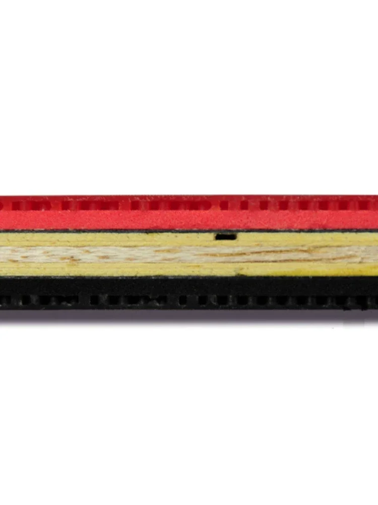 Fotografia 5: Raquete de Tênis de Mesa Stiga 6 Estrelas Original com Borracha Lisa para Ping Pong Profissional com Capa Protetora