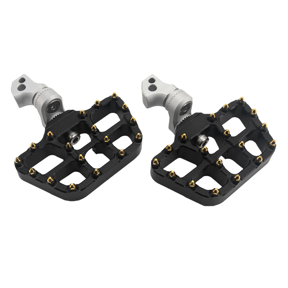 Motorcycle Pedals Adjustable Extend Lowering Rear Foot Pegs Wide Footrest For Harley PAN AMERICA 1250 Special 1250s PA1250 2020-