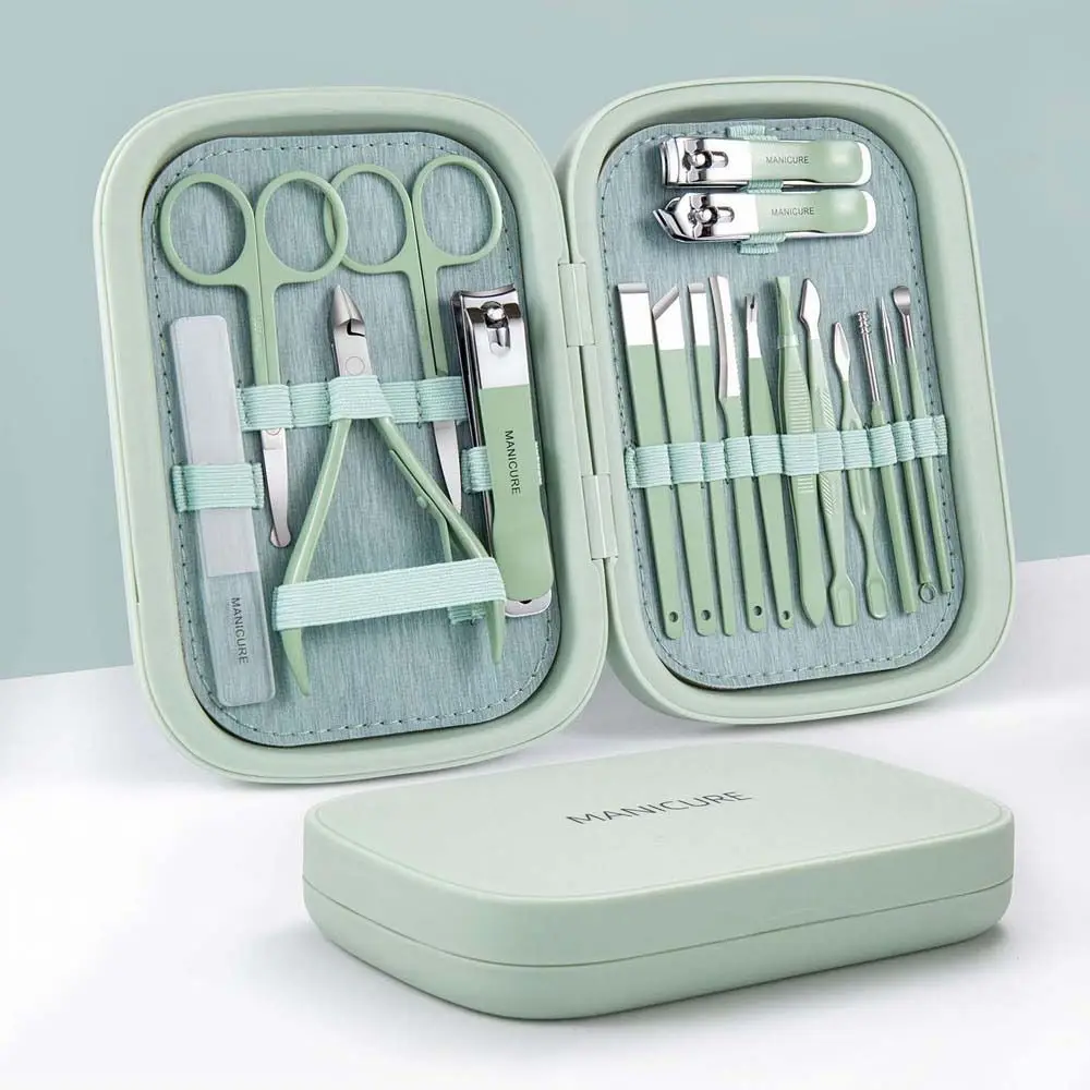 

Nipper Nail File Nail Sanding Eyebrow Tweezers Nail Scissors Manicure Set Nail Tools Kit Nail Clippers Set Pedicure Tool