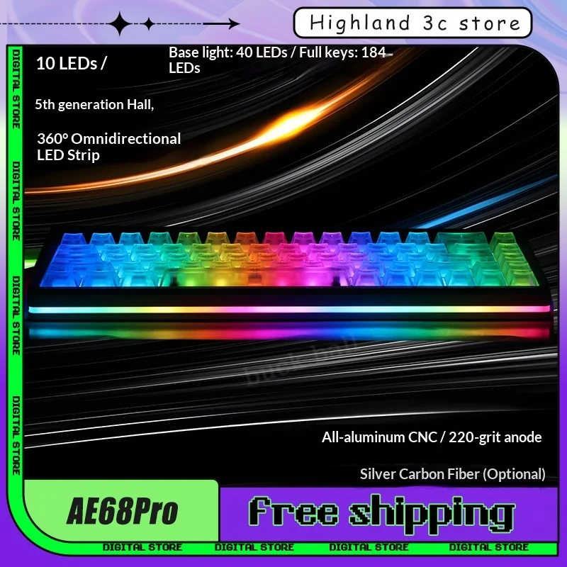 Everglide AE68Pro Magnetic Axis Gaming Keyboard