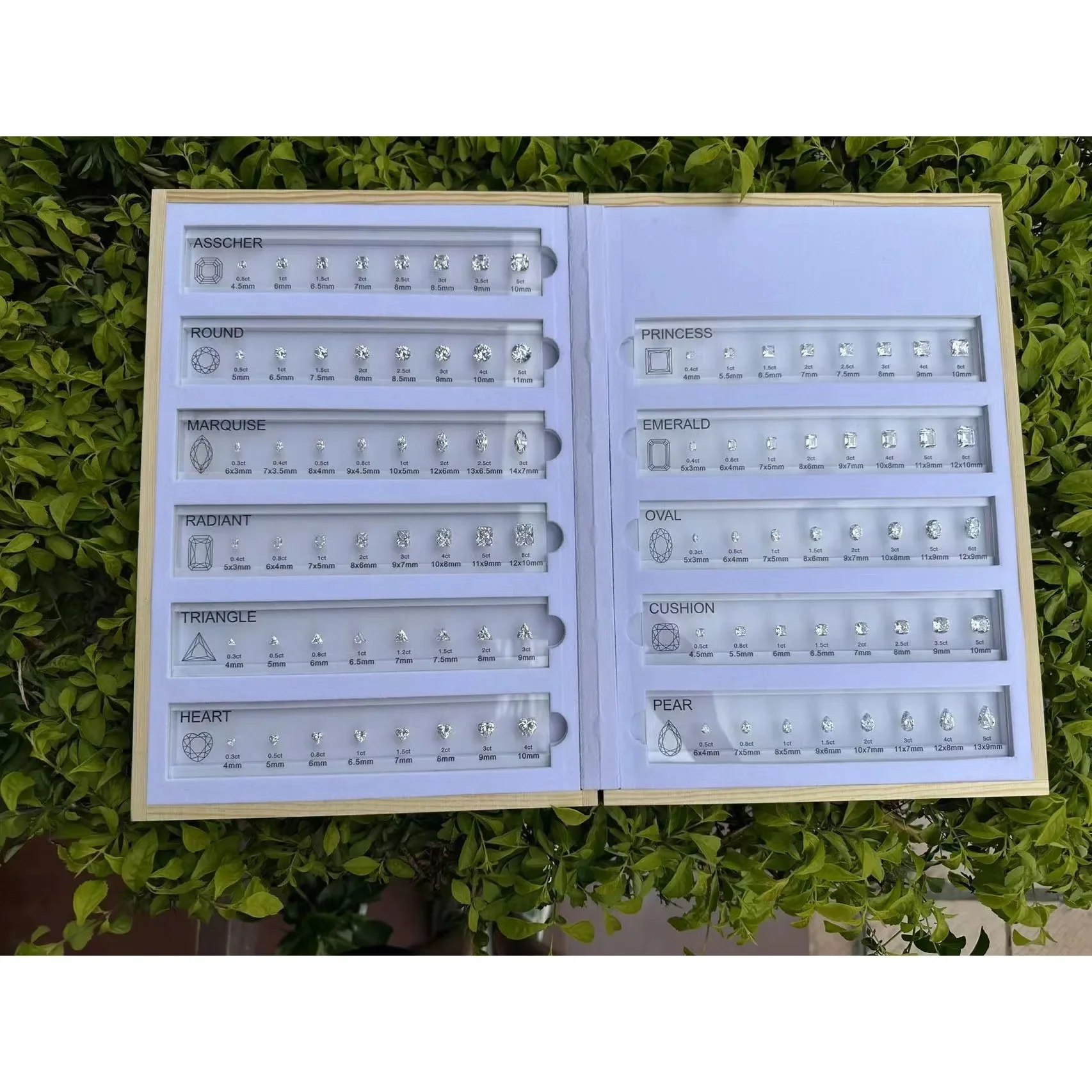 Upgraded Version Tester Tools Gemstones Diamond Tools Size Reference Color Clarity Shape Master Stone Set For Jewelry MakingHMJ