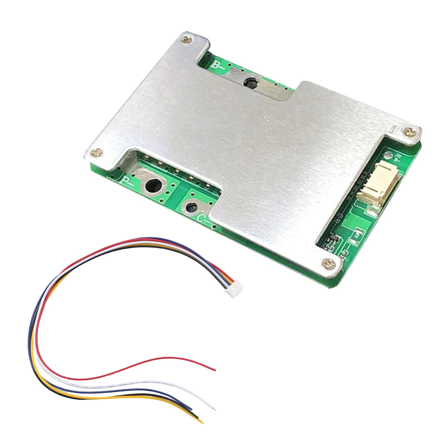 Placa de protección de batería de litio LiFePO4, 4S, 12V, 100A, con Balance de batería de energía/mejora BMS, PCB