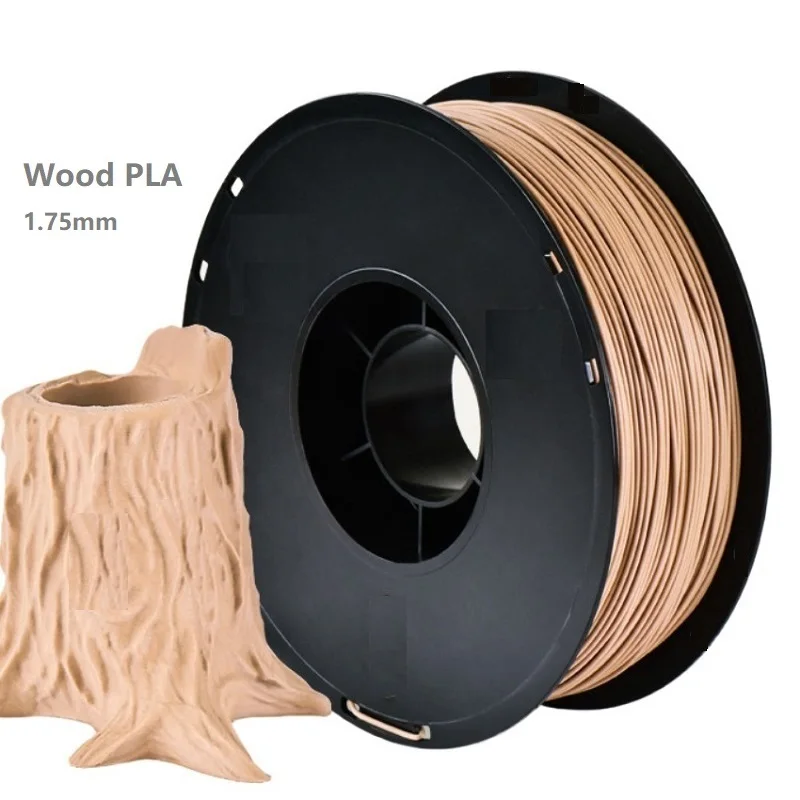 

3D Printer Filament Wood PLA 1.75mm Wood Filament 1KG 3D Printing Materials 250G Plastic Filament Wooden Filamento
