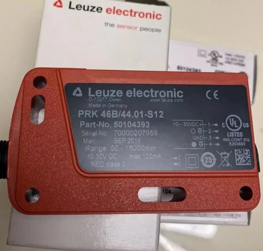 Leuze الاستشعار الإلكتروني الاستشعار الكهروضوئي PRK46B/44.01-S12 50104393 #2