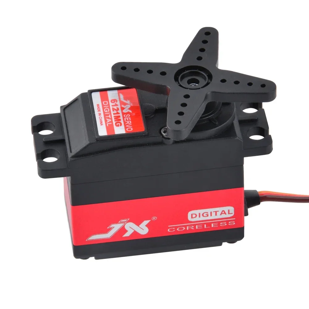 JX PDI-6121MG Servo digitale 21KG 6V, ingranaggio in metallo impermeabile per aereo RC/elicottero/auto/robot, controllo della coppia elevata