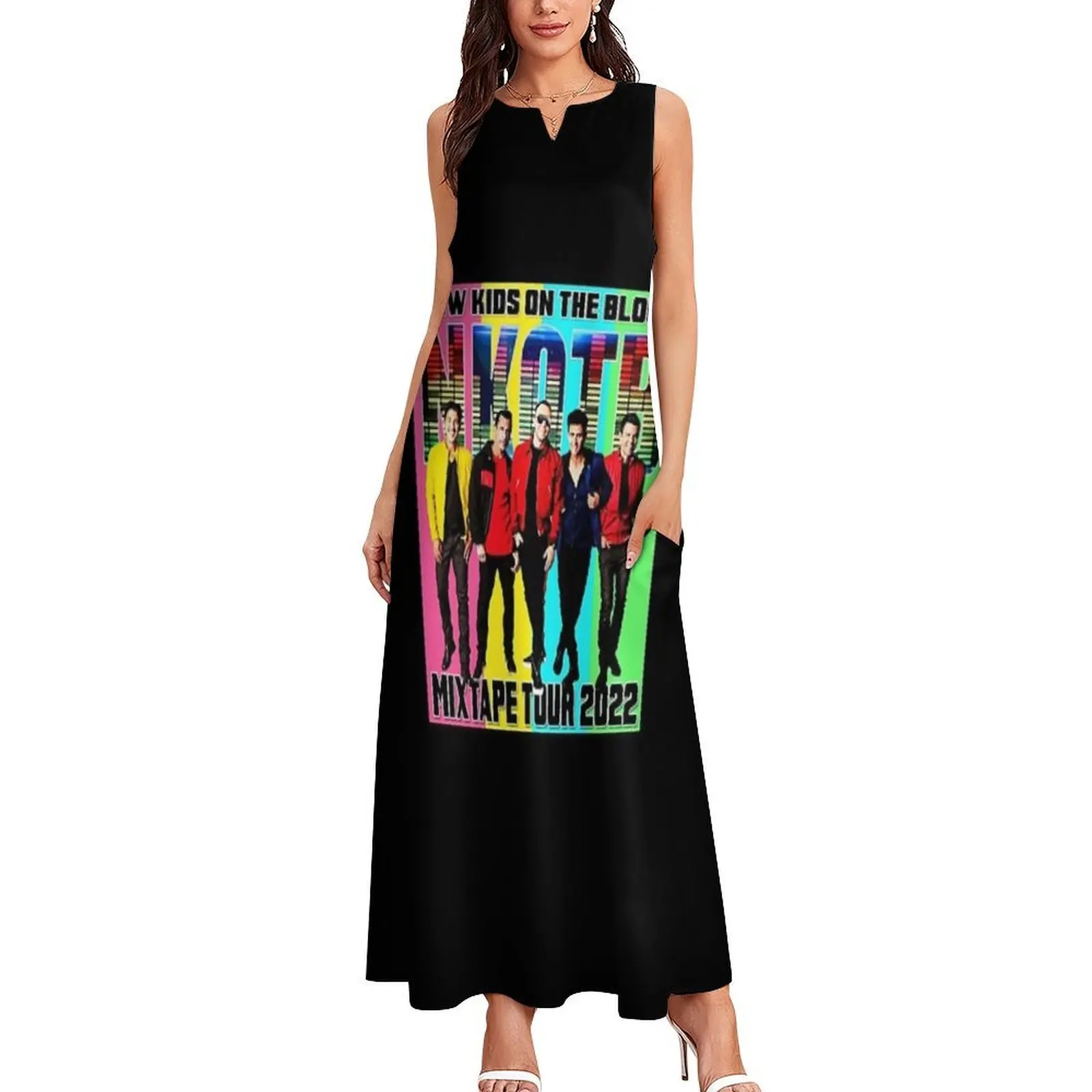 NKOTB MIXTAPE SUMMER TOUR 2022 Essential T-Shirt Long Dress women's elegant loose dresses Woman clothing