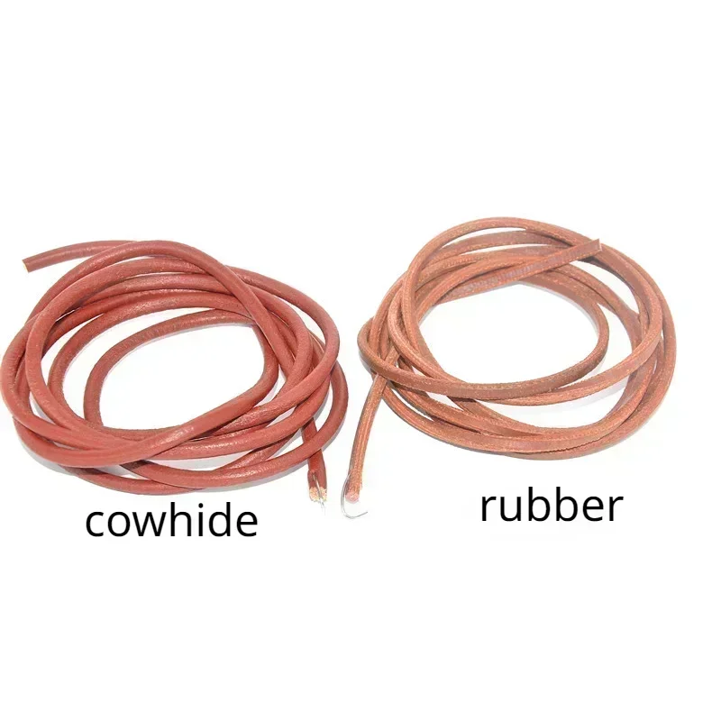 1Pcs/180cm Leather Belt Treadle Parts with Hook for Singer Sewing Machine 5mm 6mm Household Home Old Sewing Machines Accessory