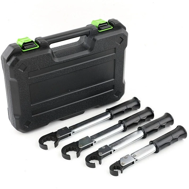 ST-02L Ratchet Torque Wrench Set High Precision Open Jaw Auto Spark Plug Air Conditioning Repair Tool Kit