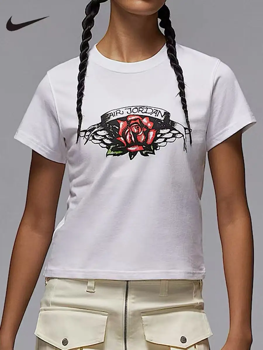 nike-jordan-women-cropped-t-shirt-summer-tee-rose-graphic-print-short-sleeve-breathable-casual-sport-daily-tops-hv0219-100