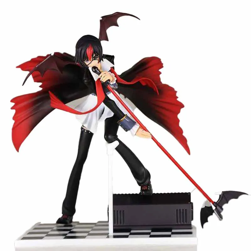 Original Genuine BANPRESTO Ichiban KUJI Lelouch Lamperouge Vocal Code Black in Ashford 20cm Model Animation Character Toy