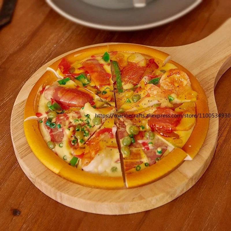 

Simulation Pizza Food Model Fake Western Food Pizza Window Decoration Shooting Props
