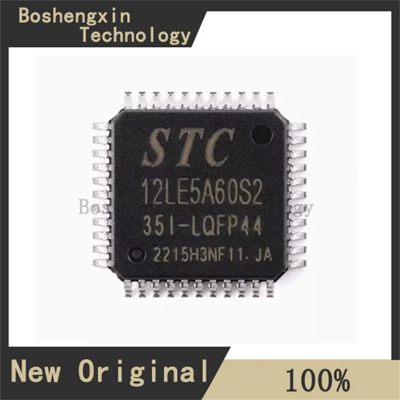 1 قطعة STC12LE5A60S2-35I-LQFP44G 1T 8051 رقاقة واحدة متحكم MCU رقاقة STC12LE5A60S2-35I-LQFP44G