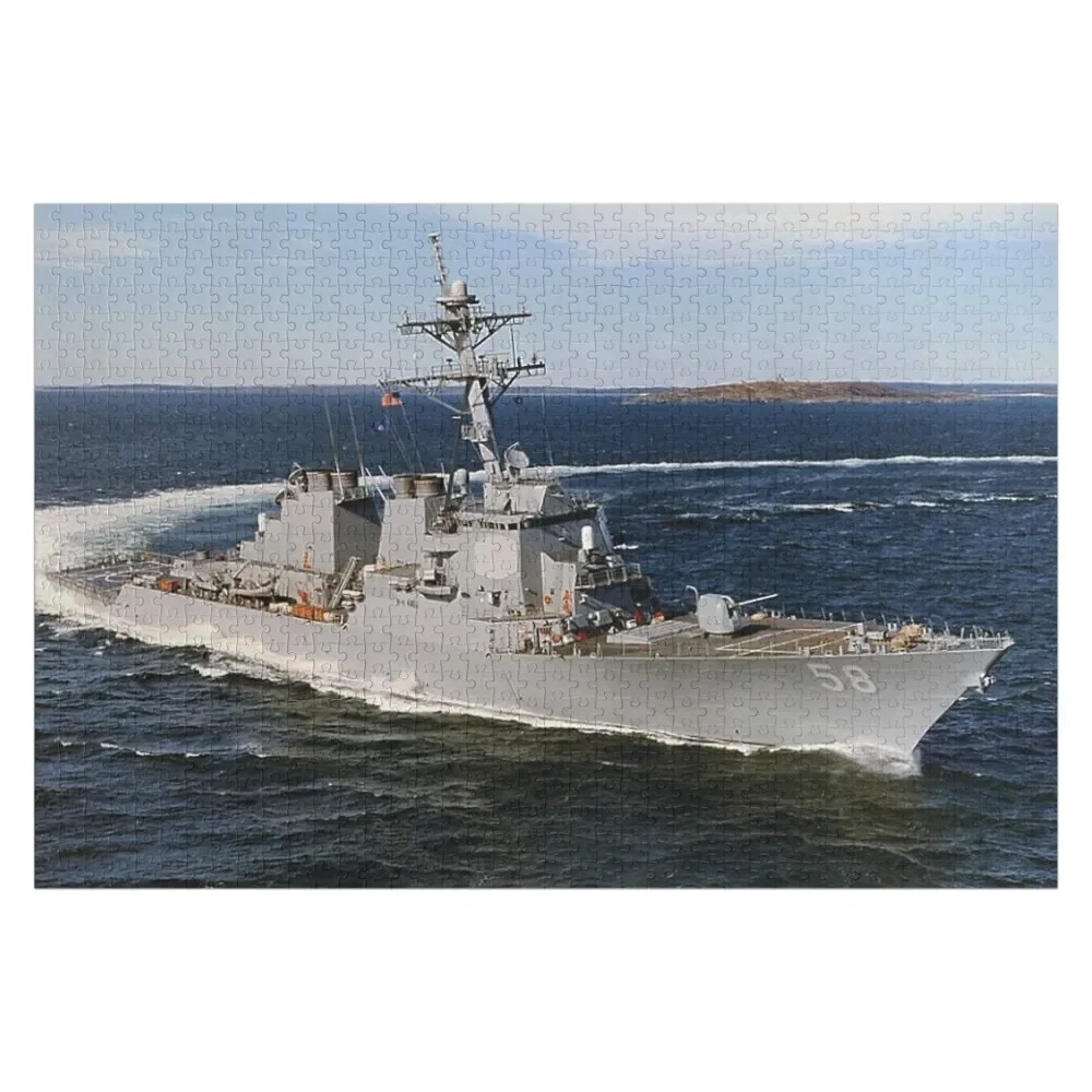 

USS LABOON (DDG-58) SHIP'S STORE Jigsaw Puzzle Jigsaw For Kids Wood Adults Custom Puzzle