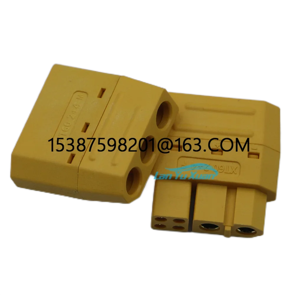 XT60 2 + 4 Conector Plug com Sinal Pin, Shell Fio De Solda, AMASS DIY Modelo Peças, 3 Par