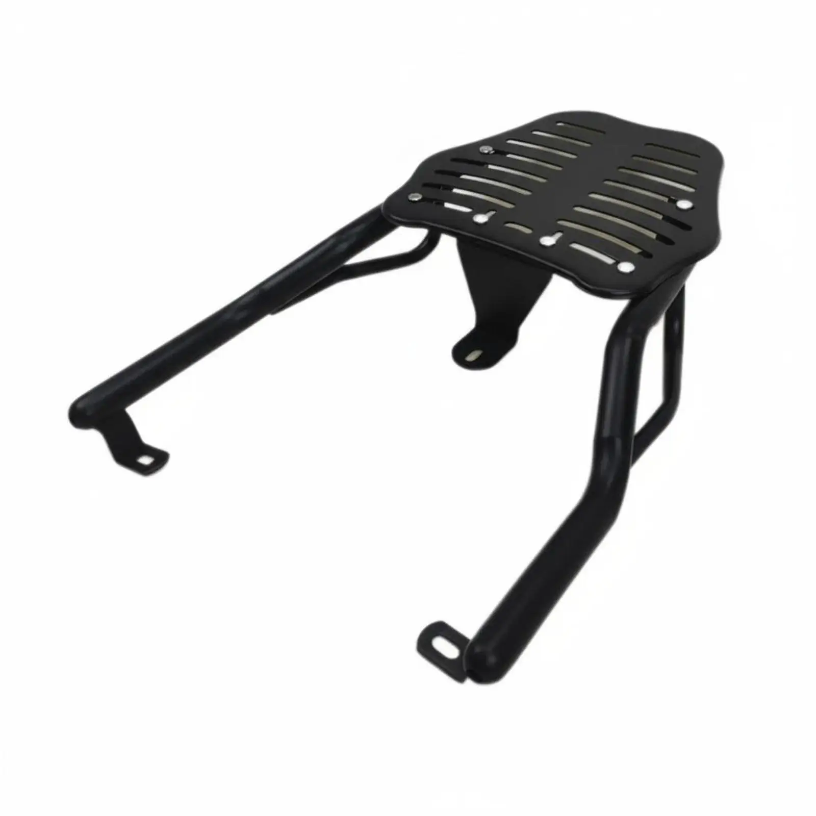 Rear Rack Adapter Universal Electric Vehicle Luggage Carrier Full Weld for Scooter Moped Cargo Transport