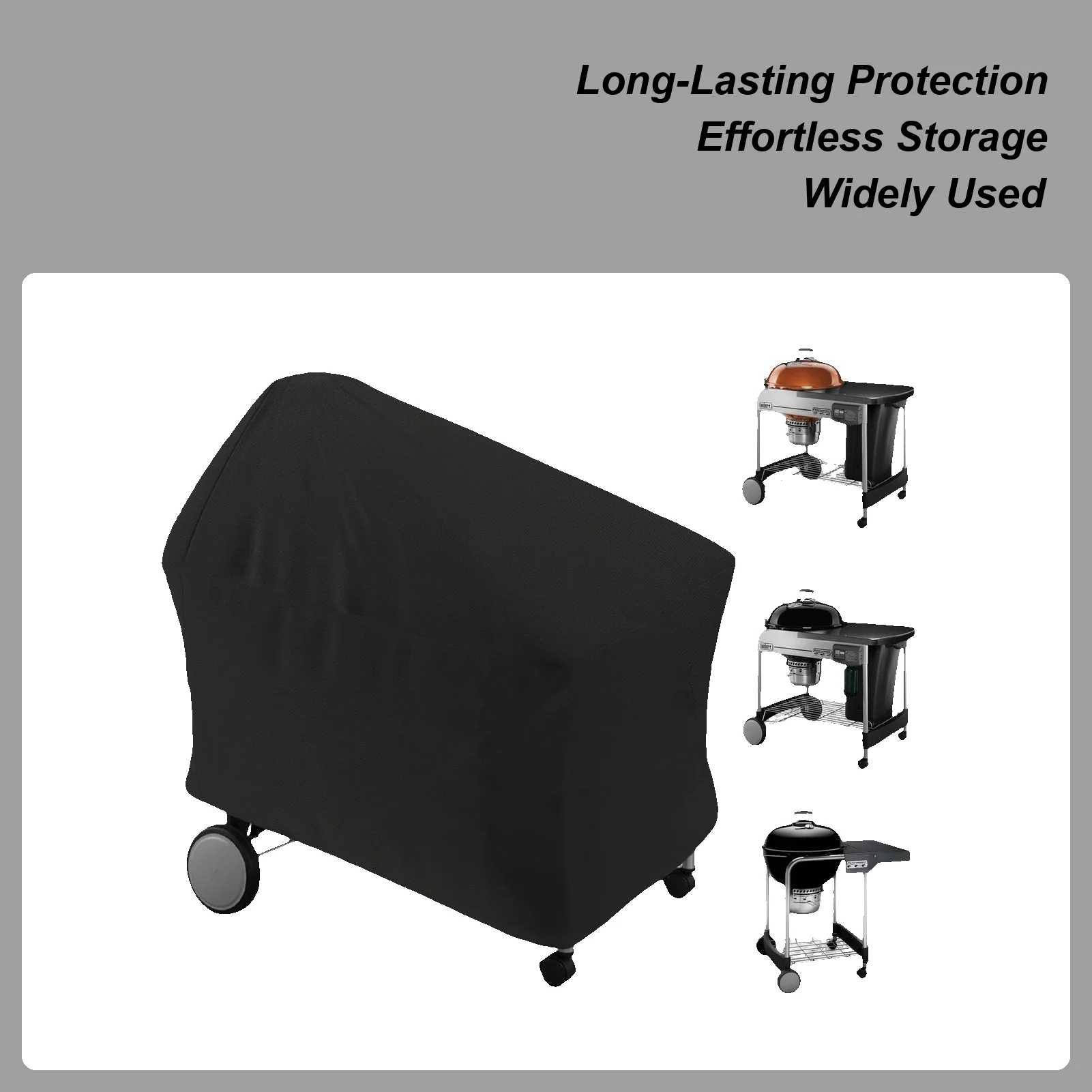 

Barbecue Covers 210D Oxford fabric Outdoor Barbecue Cover Waterproof Anti-Dust Weather Resistant Square Rain Protective