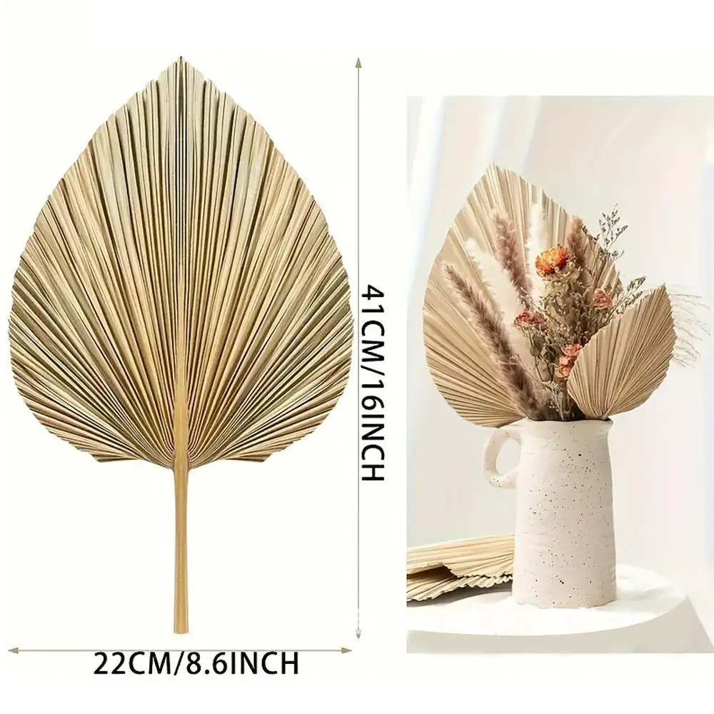 Grasses Branches Leaf Dried Flower Home Decor Palm Fan Wedding Decorations Bohemian Style Natural DIY INS Room Decoration