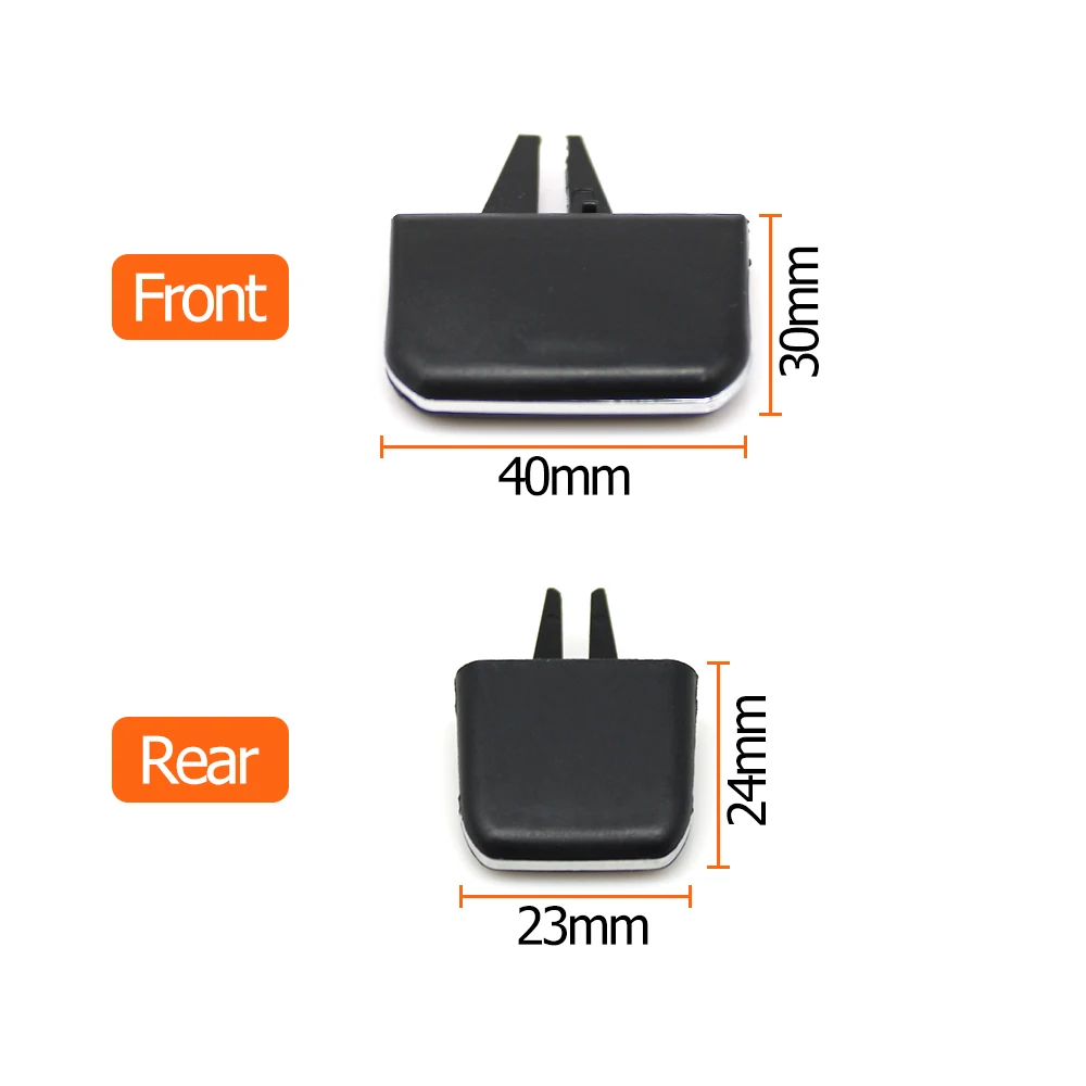  1/2/4PCS Front Rear Left Right Air Conditioner Outlet AC Vent Grille Slider Tab Clip Pick For VW Volkswagen Golf 7 2014-2020
