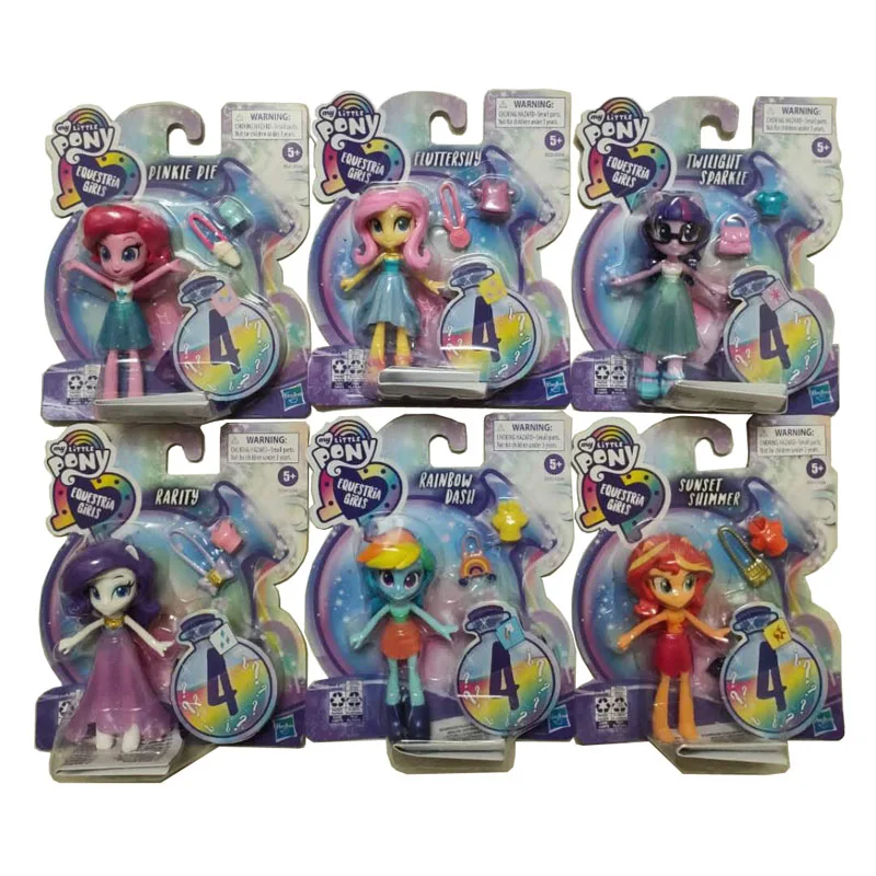 

FurReal Friends, My Little Pony с рисунком из мультфильма «Мой Маленький Пони» Equestria Girls кукла игровой дом Рисунок Модель подарок на день рождения Мода зел...