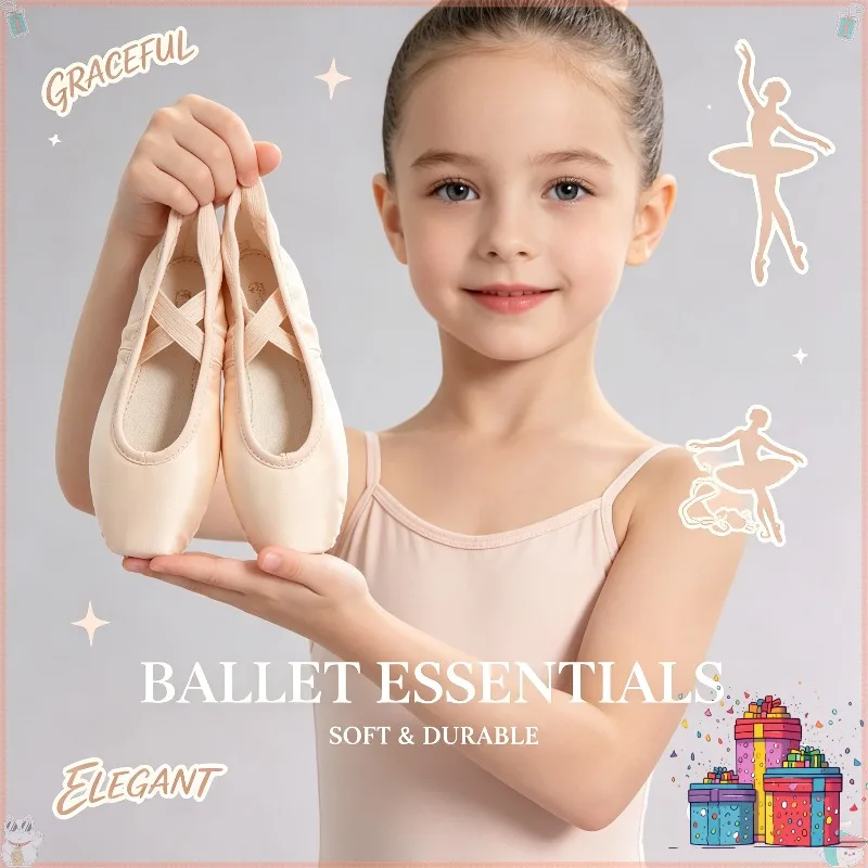 Split Soft Ballet Shoes Kids Adult Canvas Slippers Elastic Professional Dance Sneakers Girls Indoor Gymnastics Dance Footwear