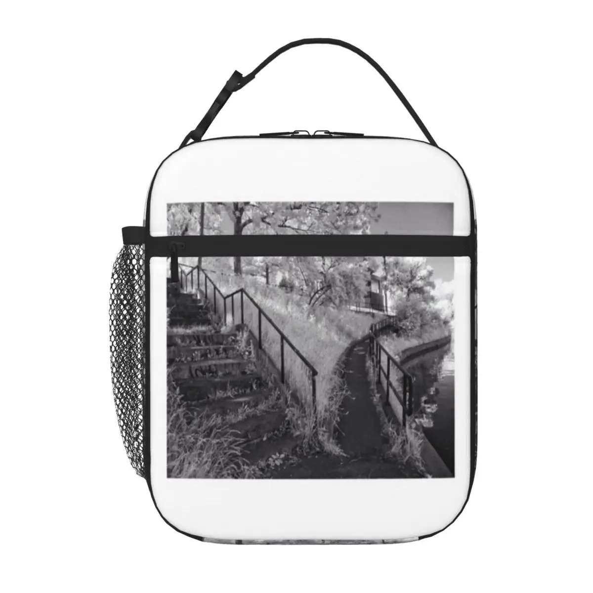 Hot Sale Lafontaine Park Rugged Travel Lunch Bag Lawn Dining Office Lunch Bag