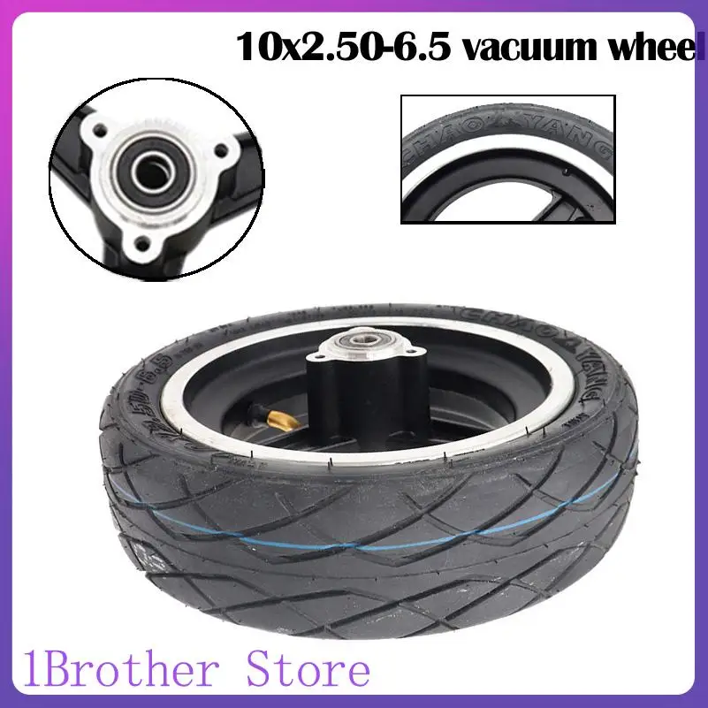 

Шина 10*2.50-6.5 CHAOYANG утолщенная с диском для электросамоката, гироскутера, колесо 10x2.50-6.5, запчасти
